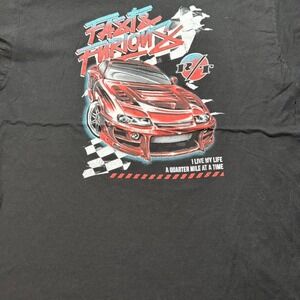 Fast and‎ Furious Racing 2xl black graphic t-shirt Movie Merch